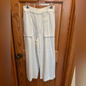 YFB White Wide-Leg Pocket Pants NWOT